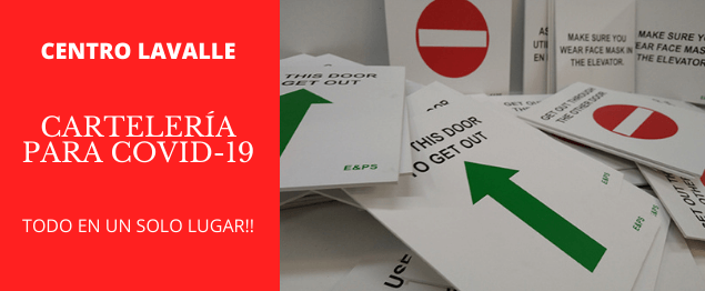 Cartelería para COVID-19 CABA