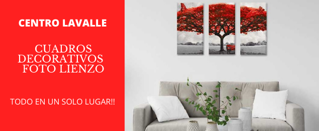 Cuadros decorativos foto lienzo CABA