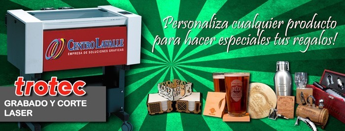 Corte y grabado láser - Aplicaciones