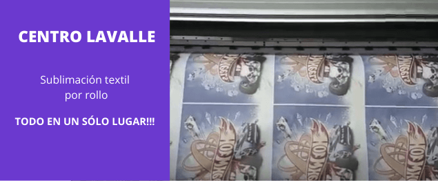 Sublimación textil por rollo
