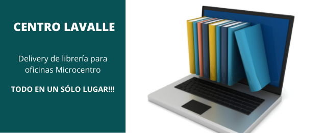 Delivery de librería para oficinas Microcentro