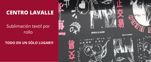 Sublimación textil por metro