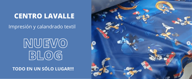 Impresión y calandrado textil