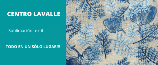 Sublimación textil