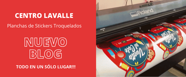 Plancha de stickers troquelados
