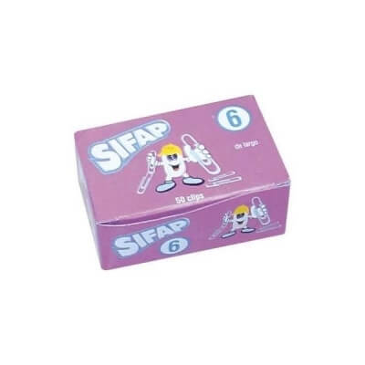 Clips Sifap  Metalico Nº6