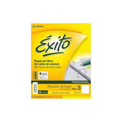 Repuesto Exito Ecologico X96 H Cuadriculadas