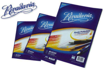 Repuesto Rivadavia  C/banda X 48h Cuadriculadas 