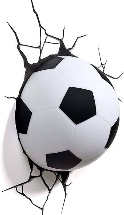 Vinilo impreso efecto 3D Futbol - 60x60cm - MODELO: 3D_0003