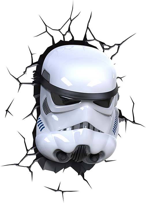 Vinilo impreso efecto 3D Stormtrooper - 100x100cm - MODELO: 3D_0110