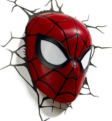 Vinilo impreso efecto 3D Spiderman/ Hombre Araña - 80x80cm - MODELO: 3D_0120