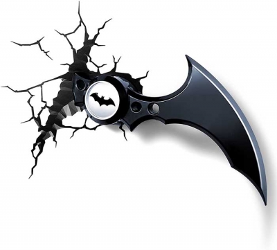 Vinilo impreso efecto 3D Batman - 100x100cm - MODELO: 3D_0132