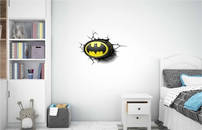 Vinilo impreso efecto 3D Batman - 60x60cm - MODELO: 3D_0135