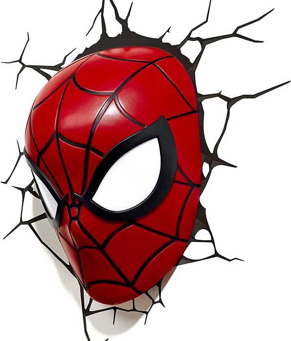 Vinilo impreso efecto 3D Spiderman/ Hombre Araña - 80x80cm - MODELO: 3D_0143