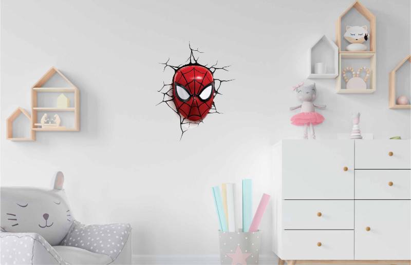 Vinilo impreso efecto 3D Spiderman - 60x60cm - MODELO: 3D_0144