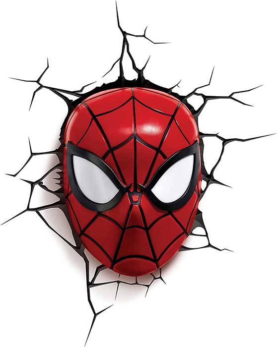 Vinilo impreso efecto 3D Hombre Araña/ Spiderman - 80x80cm - MODELO: 3D_0144