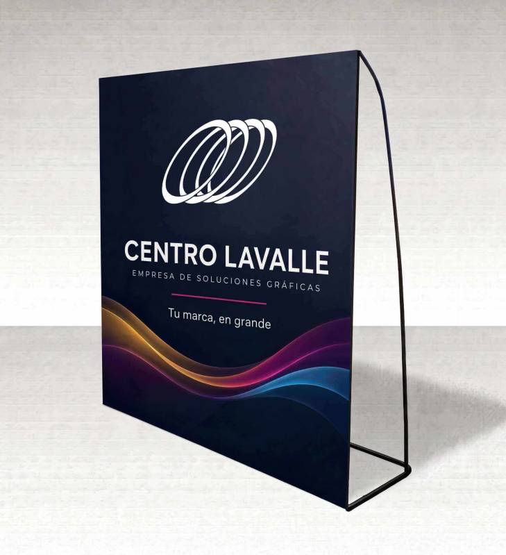 Banner con 2 tensores 150x200 cm - 04 Unidades