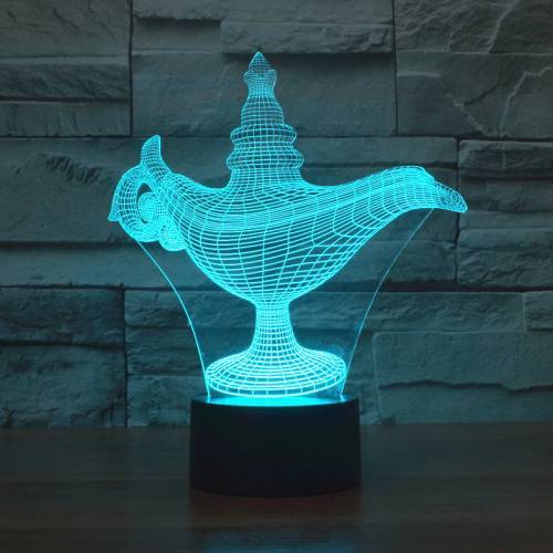 Lámpara de Aladino LED 3D - MOD: Led_00003