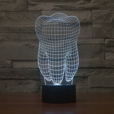 Lámpara de dietes LED 3D - MOD: Led_00018