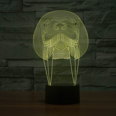 Lámpara de Morsa LED 3D - MOD: Led_00037